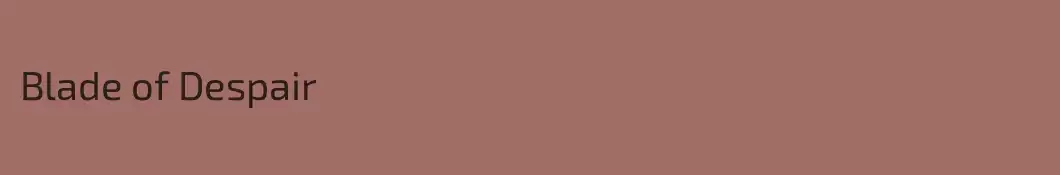 Blade of Despair